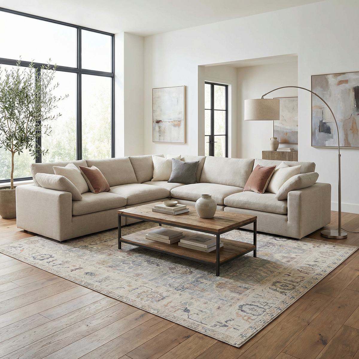 Marlene Machine Woven Becki Owens x LIVABLISS BOMN-2306 Area Rug.