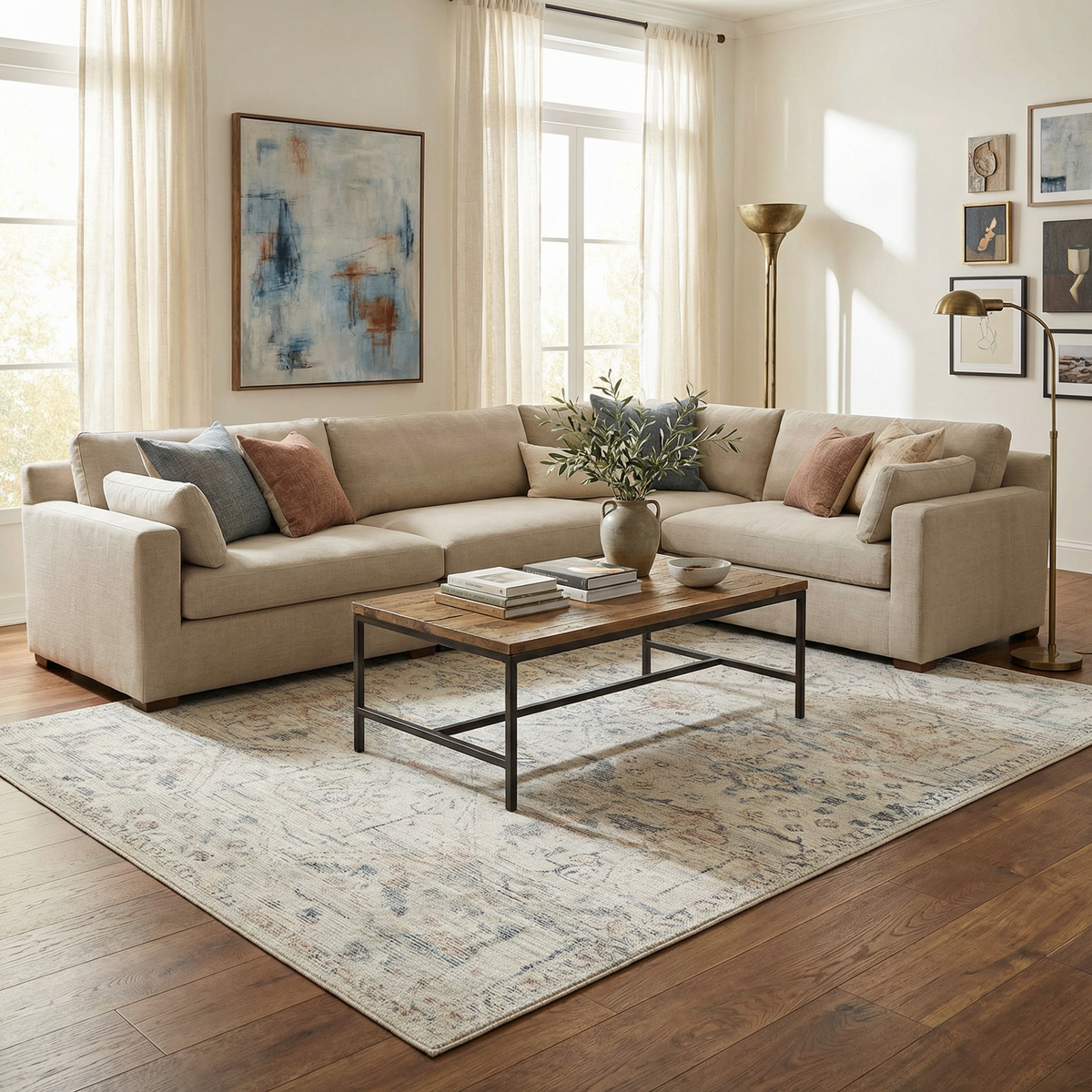 Marlene Machine Woven Becki Owens x LIVABLISS BOMN-2309 Area Rug.