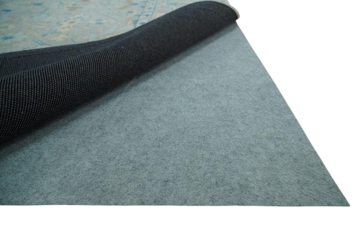 Premium Felted Cushion Anti Slip Rug Pad Custom Wooden and Tile Floors.
