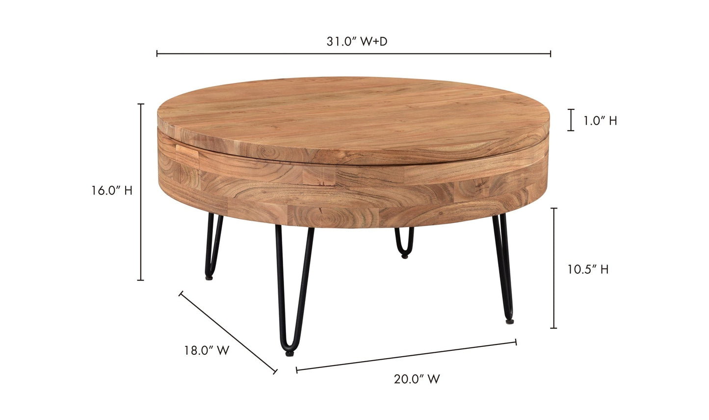 The Carpentry Shop Co. Privado Storage Coffee Table Privado Storage Coffee Table