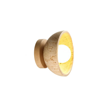 Pulkit Travertine Wall Lamp