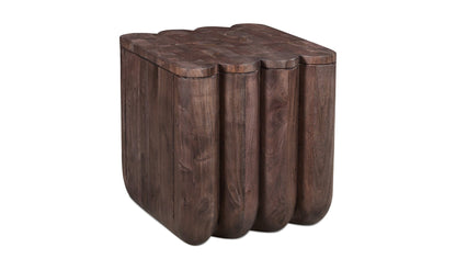 The Carpentry Shop Co. Punyo Punyo Accent Table Espresso Brown Punyo Punyo Accent Table Espresso Brown