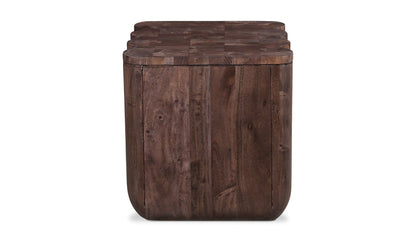 The Carpentry Shop Co. Punyo Punyo Accent Table Espresso Brown Punyo Punyo Accent Table Espresso Brown