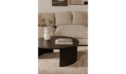 Penny Large Coffee Table Dark Brown