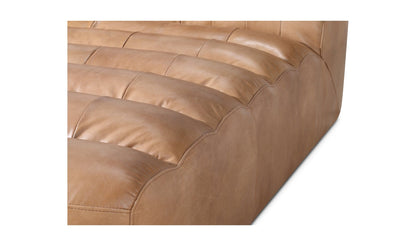 The Carpentry Shop Co. RAMSAY LEATHER CHAISE TAN RAMSAY LEATHER CHAISE TAN
