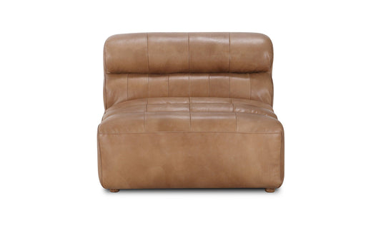 The Carpentry Shop Co. RAMSAY LEATHER SLIPPER CHAIR TAN RAMSAY LEATHER SLIPPER CHAIR TAN