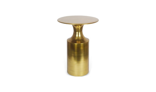 The Carpentry Shop Co. Rassa Polished Gold Accent Table Rassa Polished Gold Accent Table