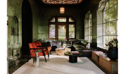 The Carpentry Shop Co. Rassa Polished Silver Accent Table Rassa Polished Silver Accent Table