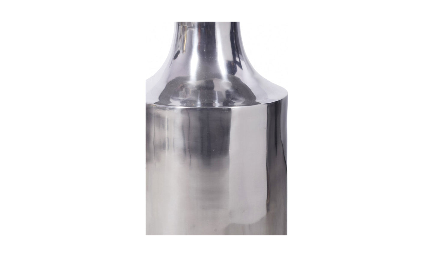 The Carpentry Shop Co. Rassa Polished Silver Accent Table Rassa Polished Silver Accent Table