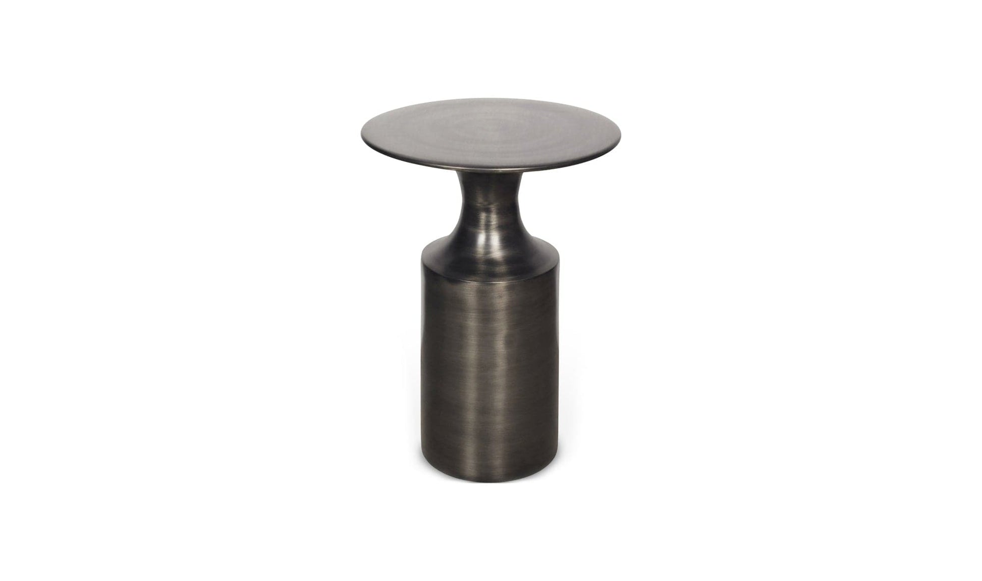 The Carpentry Shop Co. Rassa Polished Zinc Accent Table Rassa Polished Zinc Accent Table