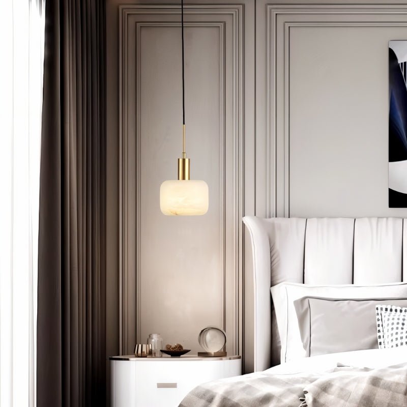 Revina Alabaster Pendant Light.