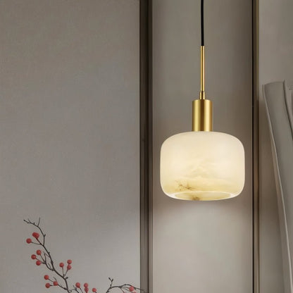 Revina Alabaster Pendant Light.