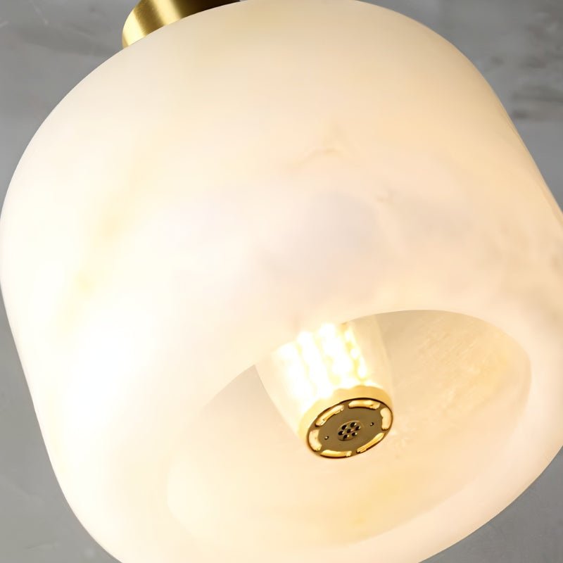 Revina Alabaster Pendant Light.
