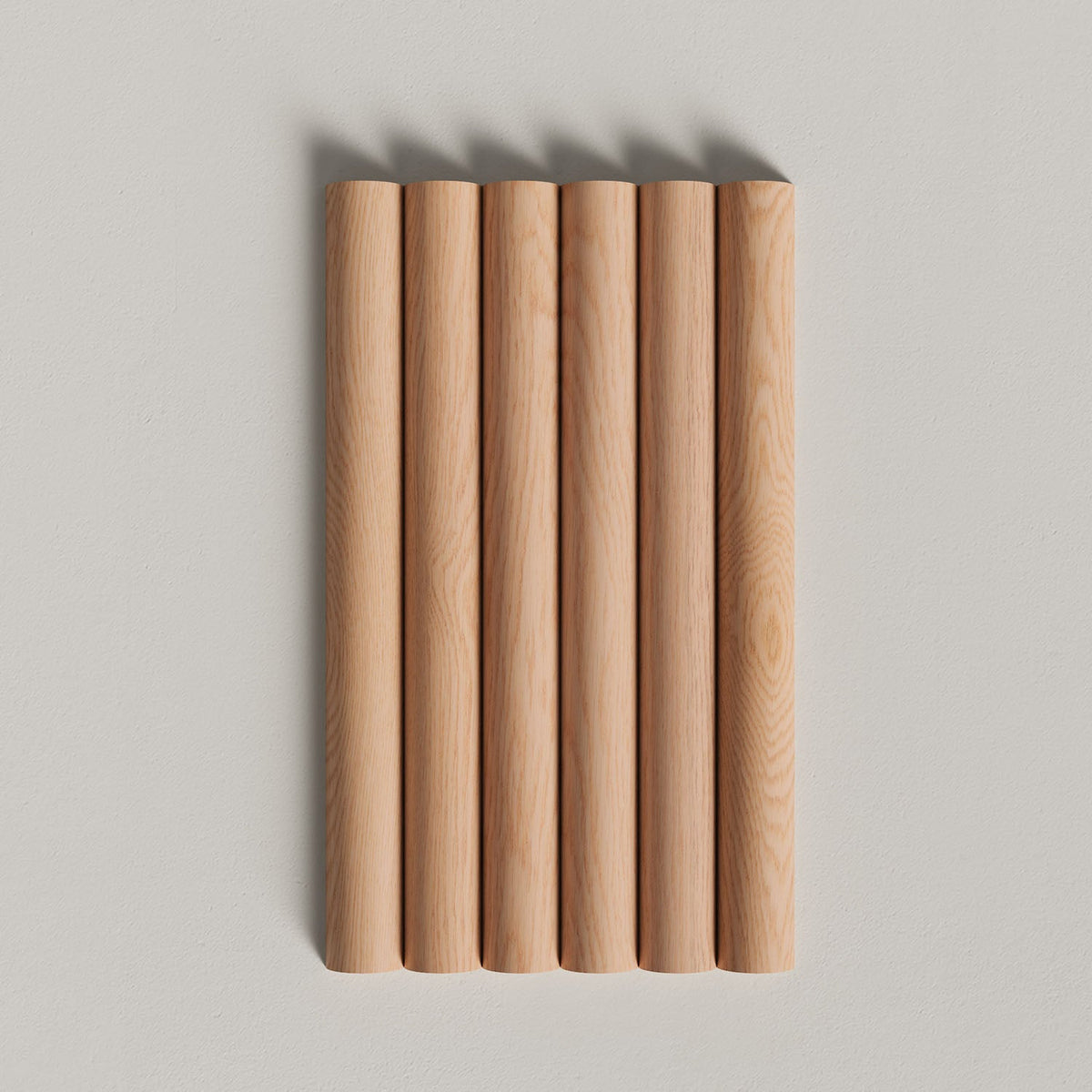 Flexible Ribbed Wood Panel Samples.
