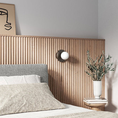 Fluted Wood Panels.