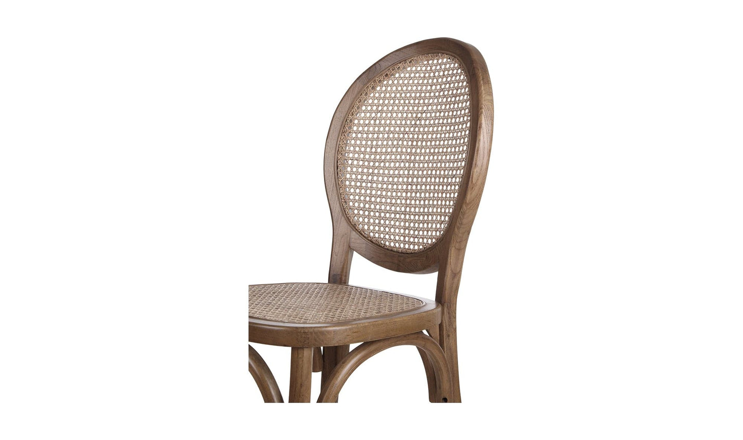 The Carpentry Shop Co. Rivalto Dining Chair Brown - Set Of Two Rivalto Dining Chair Brown - Set Of Two