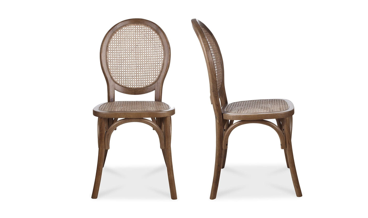 The Carpentry Shop Co. Rivalto Dining Chair Brown - Set Of Two Rivalto Dining Chair Brown - Set Of Two