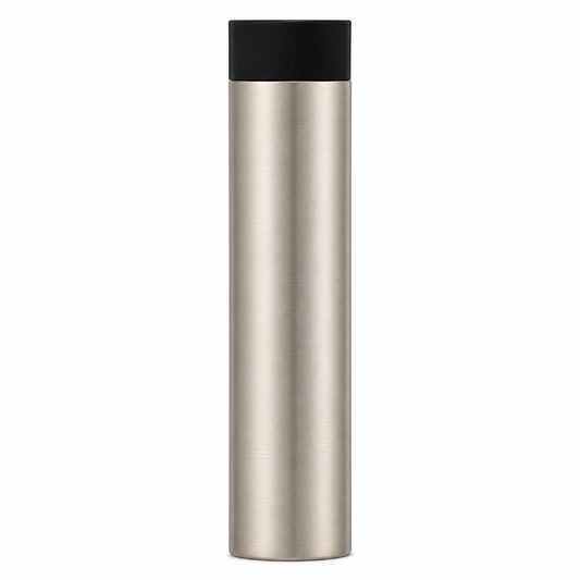 3" Wall-Mount Round Post Door Stop – Solid Brass, Residential Grade, Satin Nickel (US15).