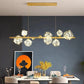 Residence Supply Linear - Gold - 43.3" x 12.6" / 110cm x 32cm - 66W / Cold White Robina Chandelier