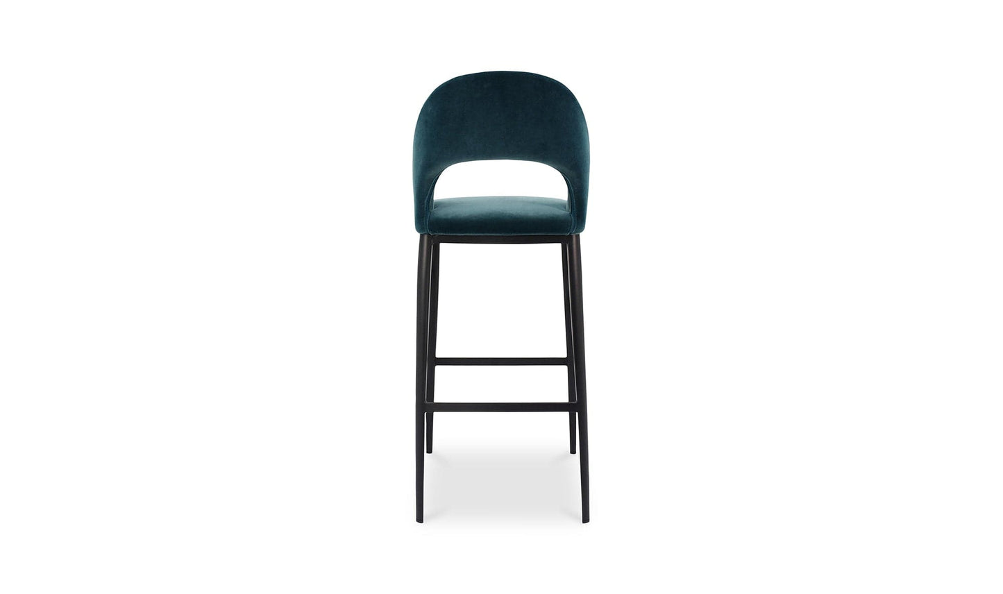 The Carpentry Shop Co. Roger Bar Stool Teal Roger Bar Stool Teal