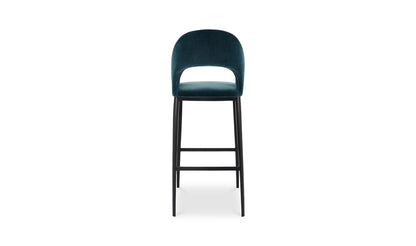 The Carpentry Shop Co. Roger Bar Stool Teal Roger Bar Stool Teal