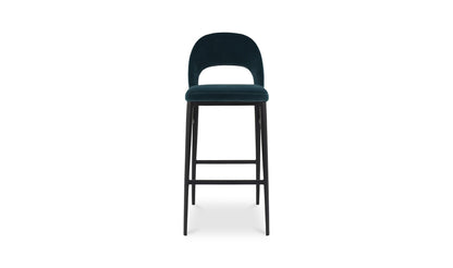 The Carpentry Shop Co. Roger Bar Stool Teal Roger Bar Stool Teal