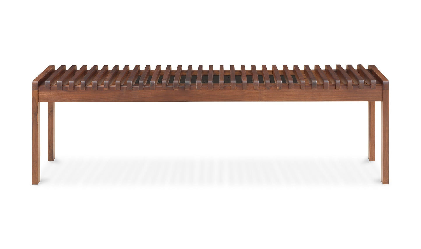 The Carpentry Shop Co. ROHE WALNUT BENCH NATURAL ROHE WALNUT BENCH NATURAL