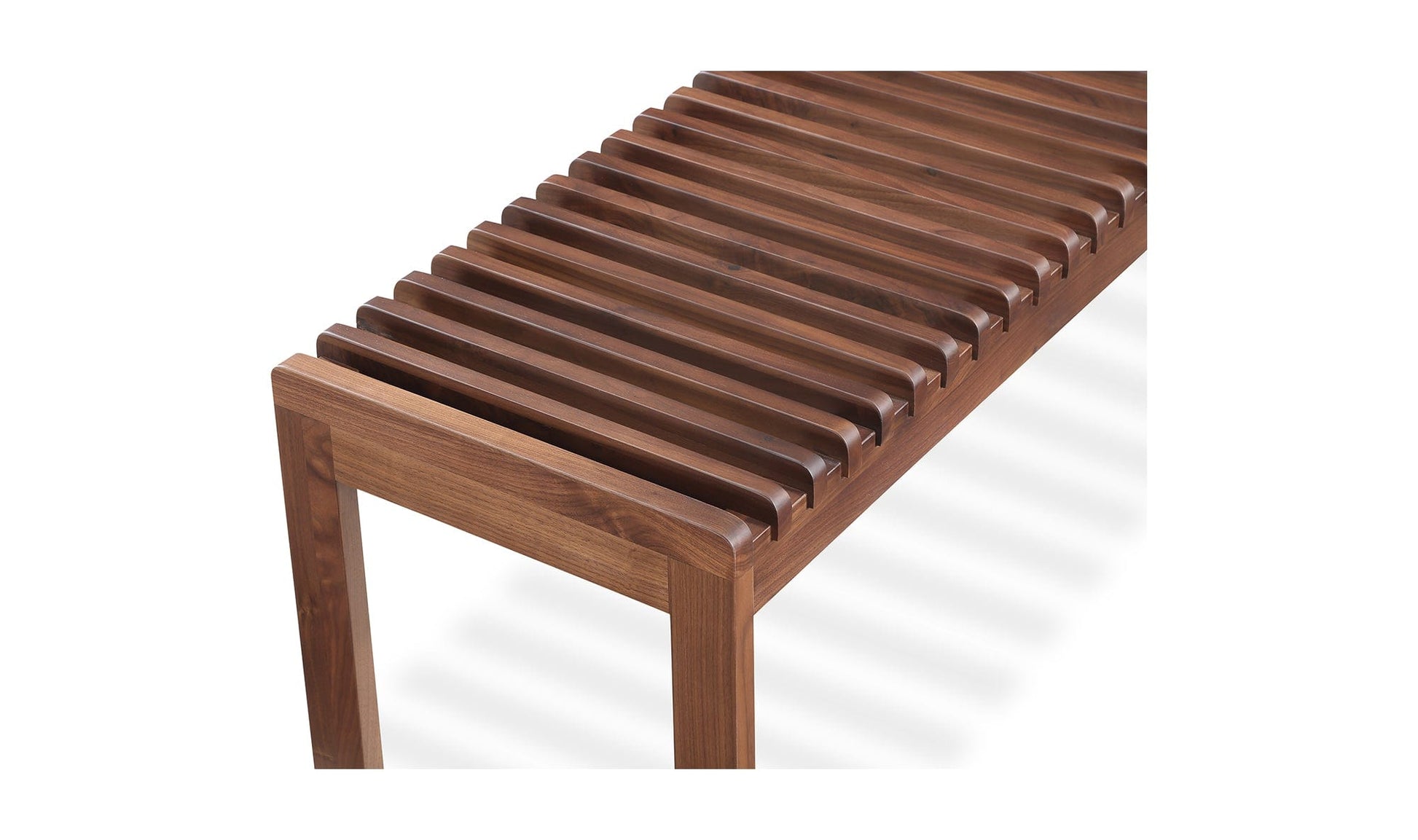 The Carpentry Shop Co. ROHE WALNUT BENCH NATURAL ROHE WALNUT BENCH NATURAL