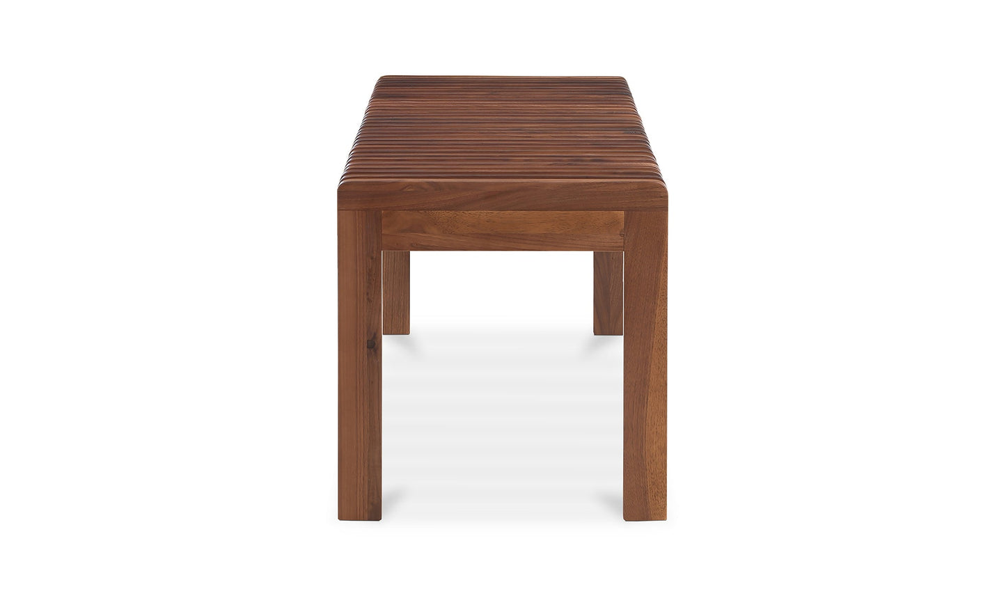 The Carpentry Shop Co. ROHE WALNUT BENCH NATURAL ROHE WALNUT BENCH NATURAL