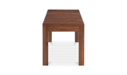 The Carpentry Shop Co. ROHE WALNUT BENCH NATURAL ROHE WALNUT BENCH NATURAL