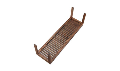 The Carpentry Shop Co. ROHE WALNUT BENCH NATURAL ROHE WALNUT BENCH NATURAL