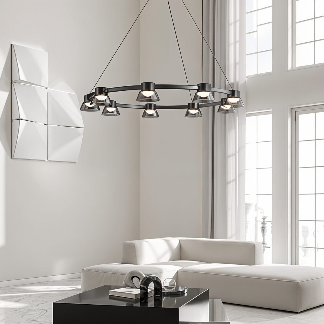 Ropa Chandelier.
