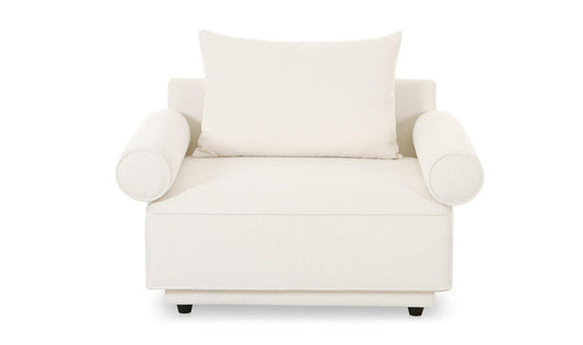 Moe's WHITE ROSELLO ARM CHAIR