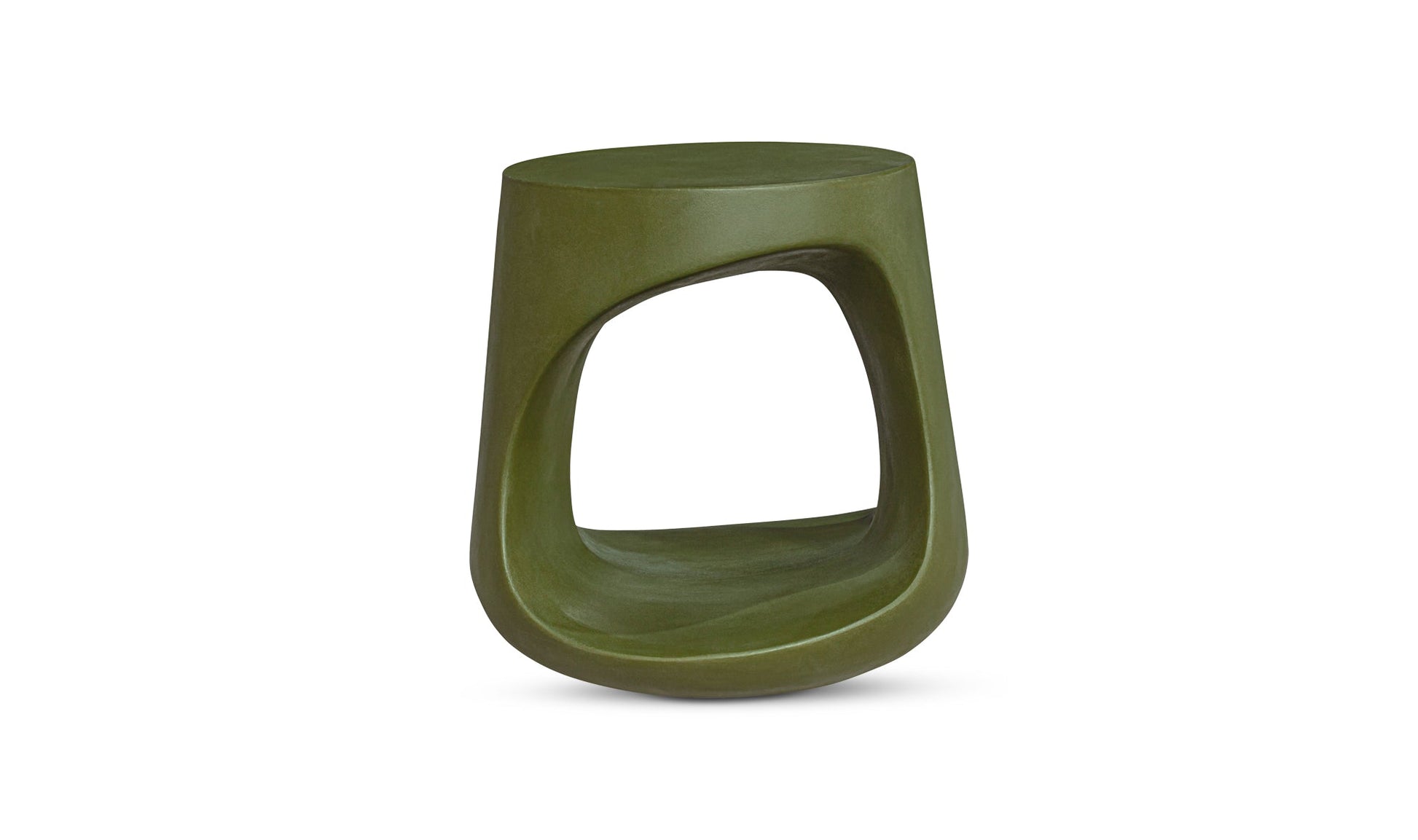 Moe's Home Collection Rothko Outdoor Stool Green Rothko Outdoor Stool Green