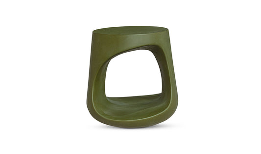 Moe's Home Collection Rothko Outdoor Stool Green Rothko Outdoor Stool Green