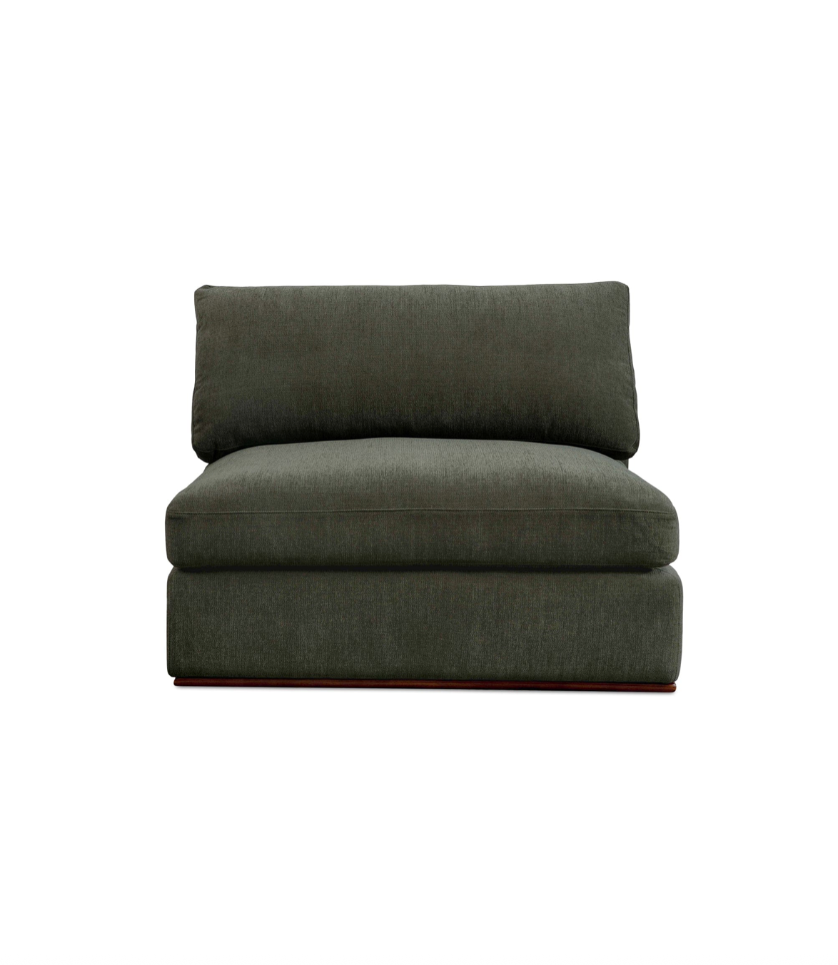 Rue Slipper Chair Deep Green