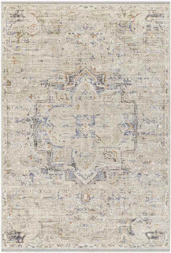 Mark & Day Rug 2' x 3' Amiee Traditional Camel/Charcoal Area Rug