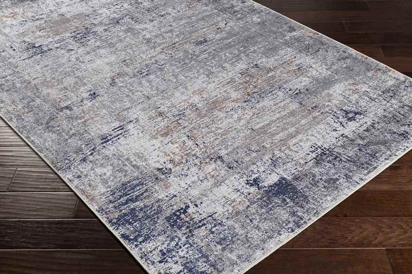 Mark & Day Rug What Cheer Traditional Dark Blue Washable Area Rug