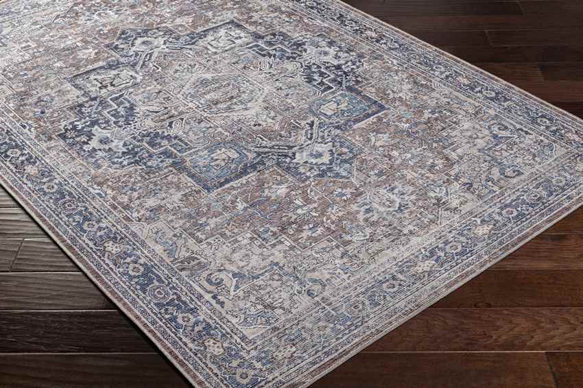 Mark & Day Rug Worthville Traditional Taupe Washable Area Rug