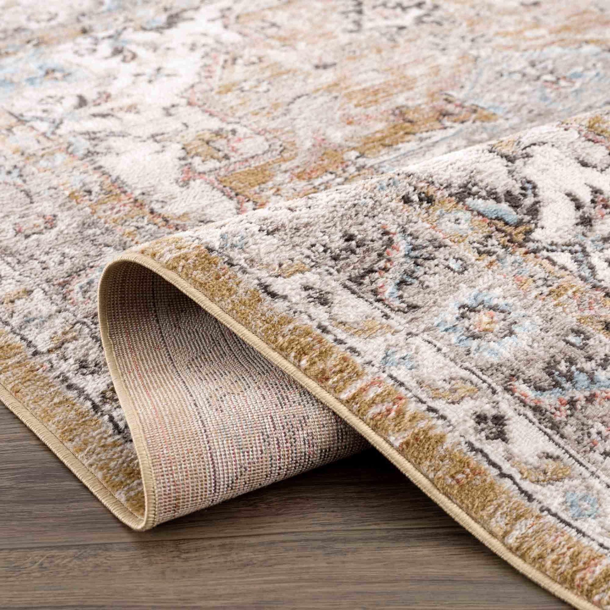 Boutique Rugs Rugs Albie Gold & Beige Area Rug