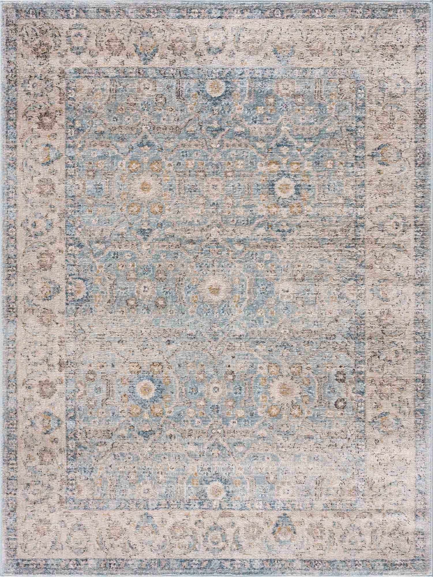 Boutique Rugs Rugs Anana Silver Blue & Beige Area Rug