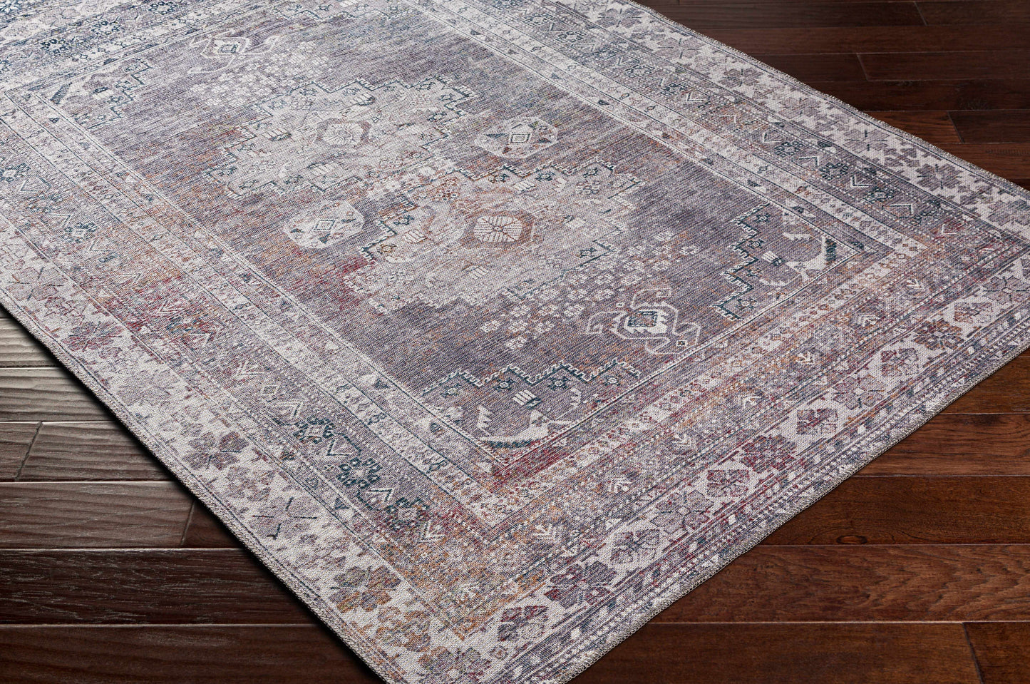 Boutique Rugs Rugs Baltinglass Brown Washable Area Rug
