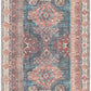 Boutique Rugs Rugs Baltinglass Rust & Blue Washable Area Rug