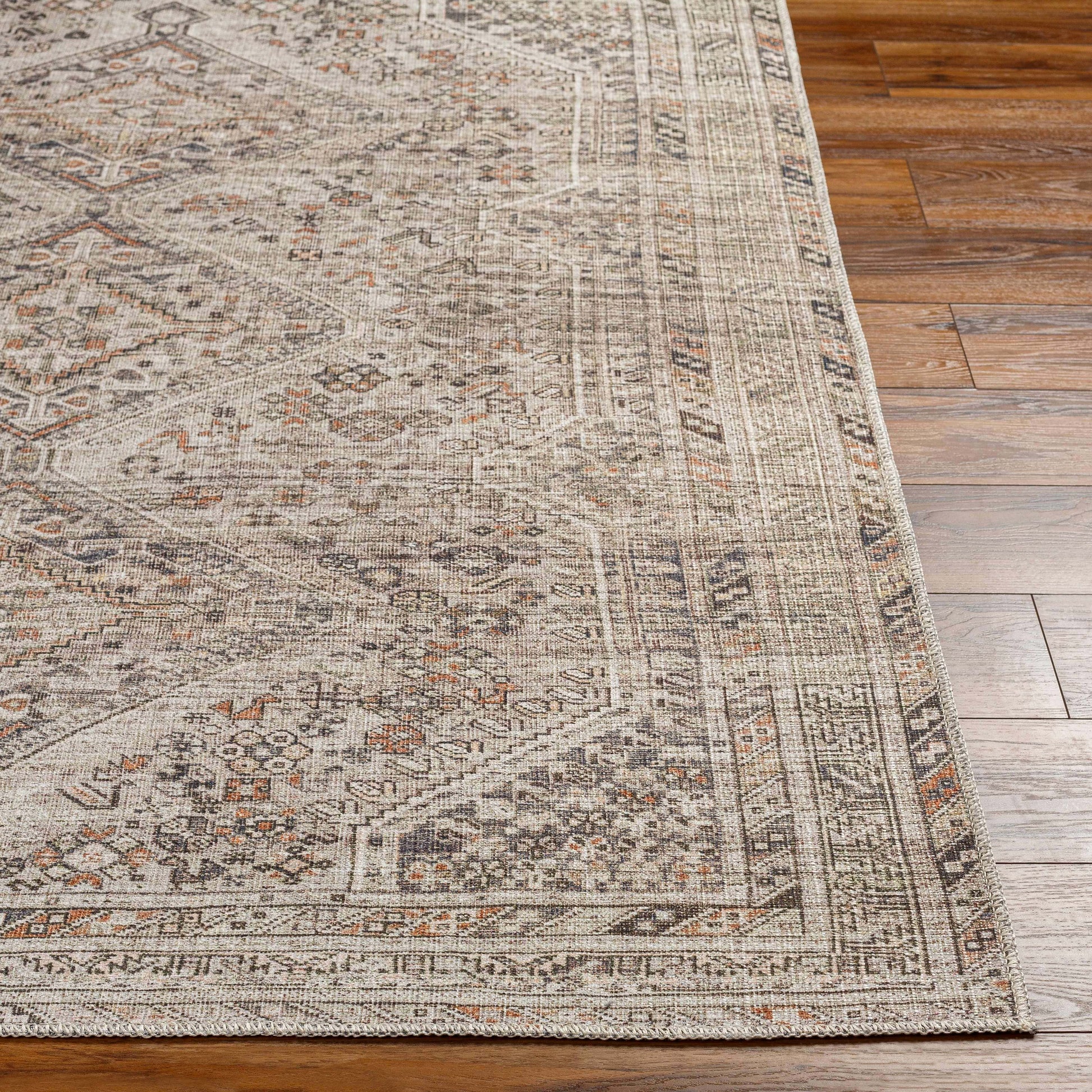 Boutique Rugs Rugs Barny Beige Washable Area Rug