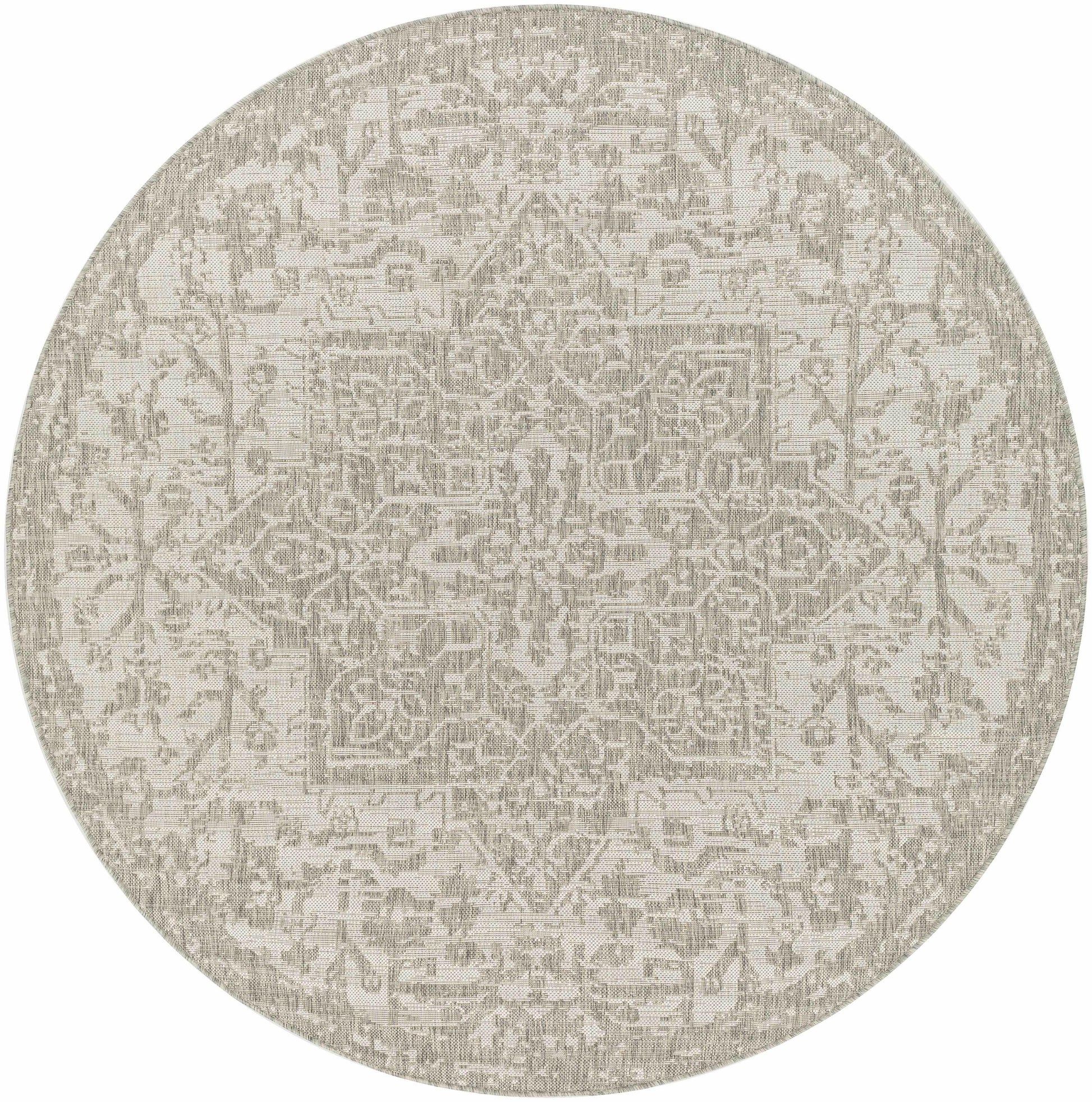 Boutique Rugs Rugs 6'7" Round Beige Kilmacolm Area Rug