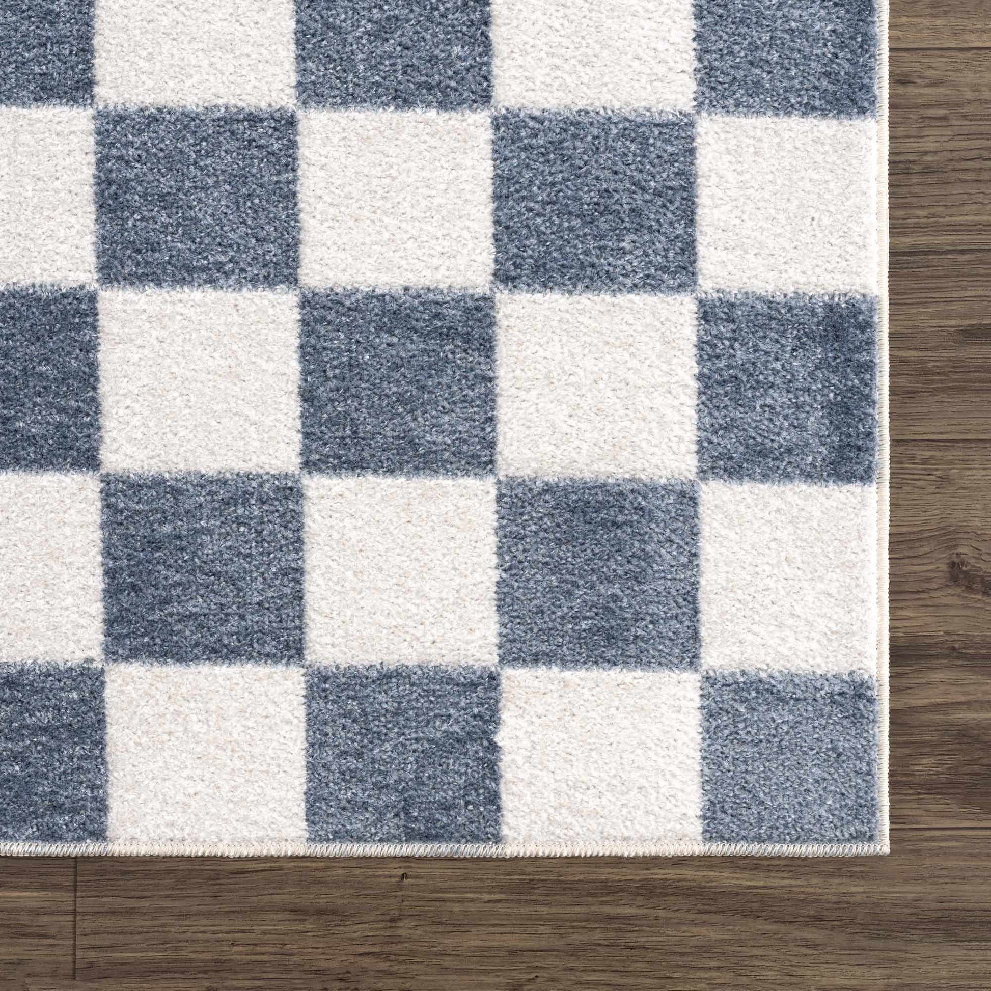 Boutique Rugs Rugs Brone Checkered Washable Area Rug
