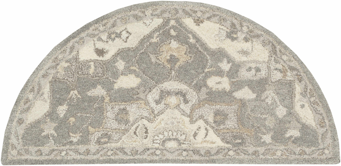Boutique Rugs Rugs 2' x 4' Hearth Broomfield Hand Tufted Taupe 1196 Area Rug