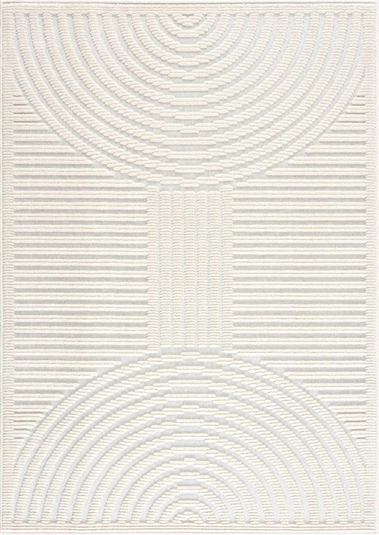 Boutique Rugs Rugs Deron White Washable Area Rug