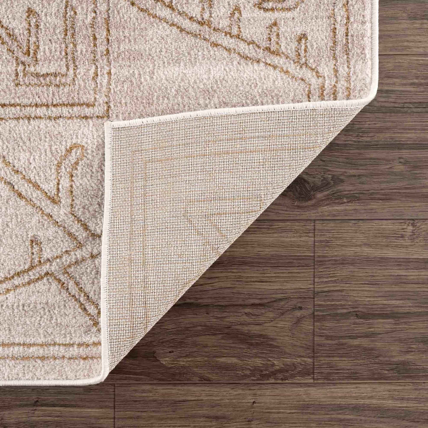 Boutique Rugs Rugs Divya Cream & Gold Area Rug - Limited Edition Divya Cream & Gold Area Rug - Limited Edition
