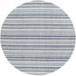 Boutique Rugs Rugs 7'10" Round Olin White&Blue Performance Rug
